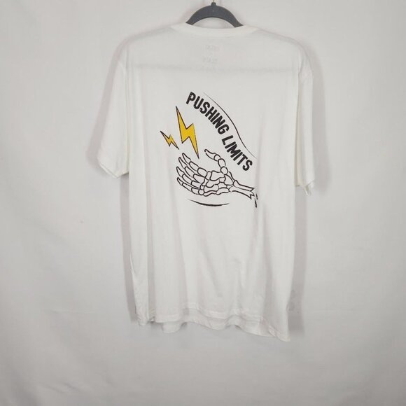 Cheat X Death Men's Pushing Limits Men's T-Shirt - White Size XL - Picture 6 of 9
